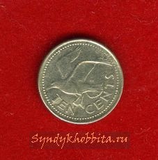 5 центов Барбдос 1998 год